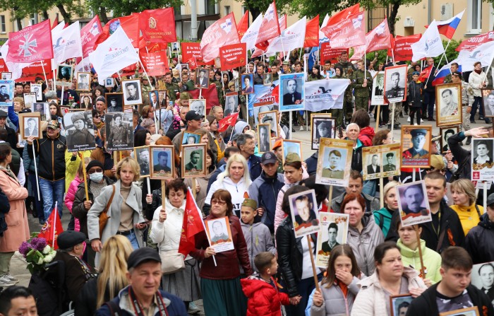 В этом году «Бессмертный полк» шествовать по улицам не будет